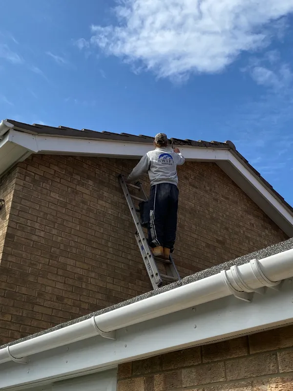 New guttering installation by Swift Roofing