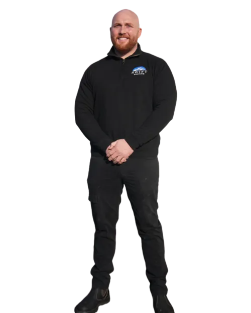 Luke Crosby, founder of Swift Roofing Ltd in Wisbech