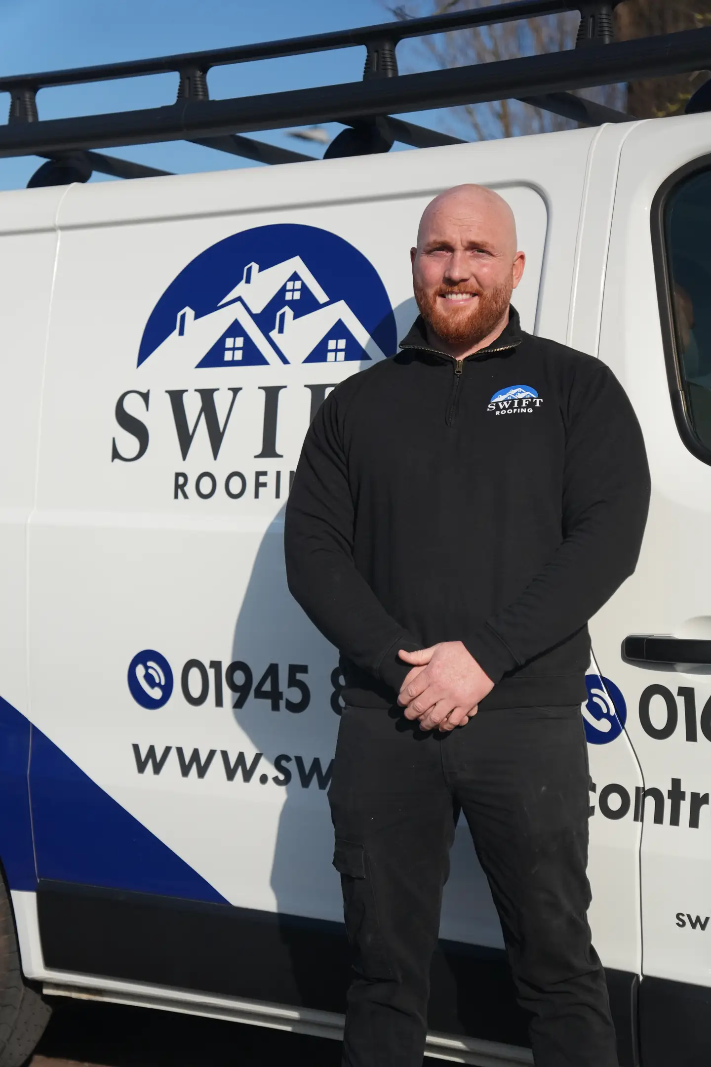 Luke Crosby, owner of Swift Roofing in Wisbech
